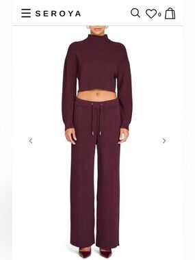 Retrofete/Seroya Merlot Pants